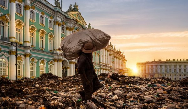 «Позор Петербурга»: Жители «культурной столицы» жалуются, что живут на помойке