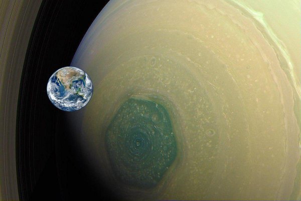 Чудовищный ураган вдвое больше Земли скрывает «мегаполис» пришельцев на Сатурне – уфолог