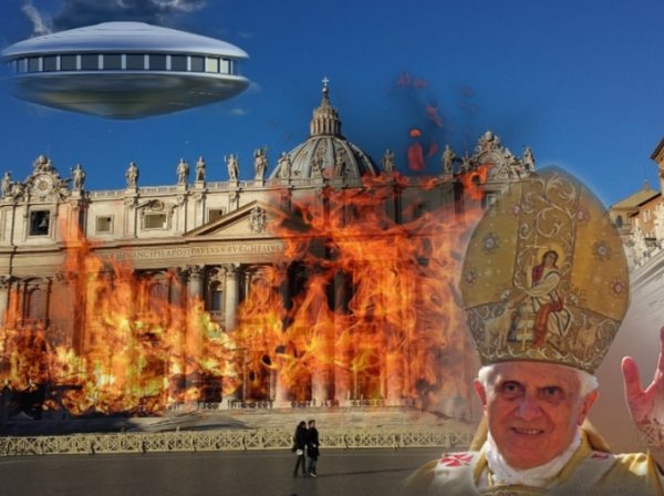 Корабль Нибиру пролетел над Ватиканом - Библейские знаки предсказали Конец Света на 21 июня