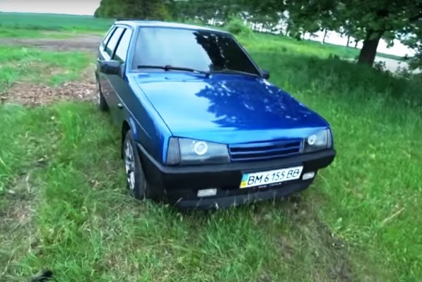 «Девятка», которая выглядит «на миллион»: Простой бюджетный тюнинг ВАЗ-2109 показал автомобилист