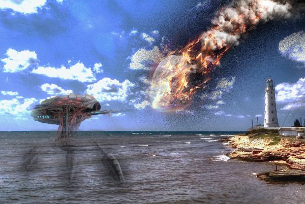 Нибиру захватила маяки в Крыму — Пришельцы дали сигнал к падению метеорита