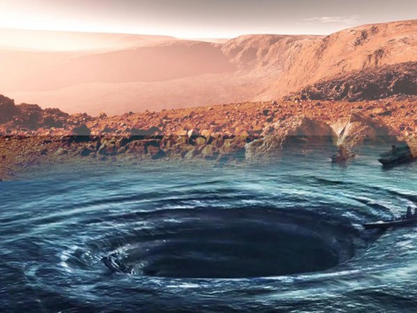 Бермудский треугольник переносит на Марс: На красной планете обнаружена моторная лодка