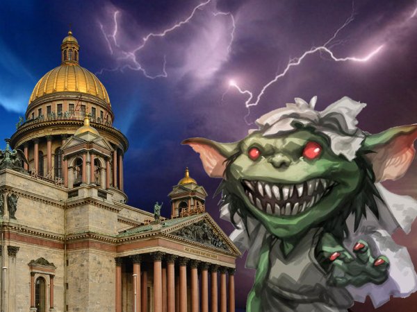 Воет и бегает на четвереньках: Гоблин с Нибиру наводит ужас на жителей Санкт-Петербурга