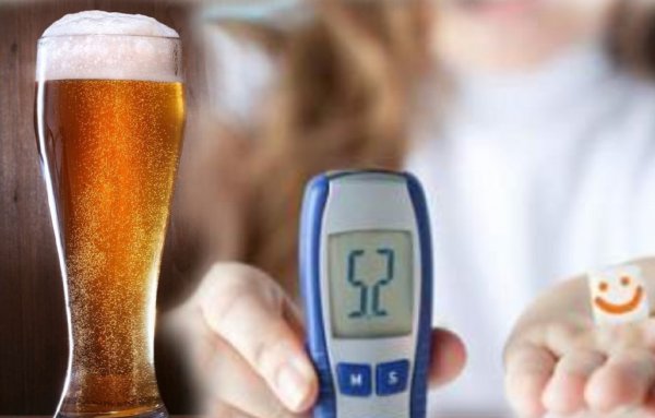 Бокал пива предотвращает развитие диабета 2 типа