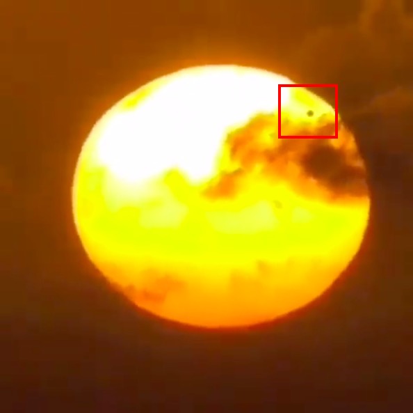 Венера врезалась в Солнце. Уфолог показал кадры космической катастрофы
