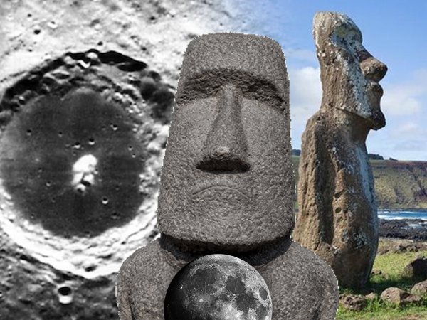 Люди двигали Луну? Идолы на острове Пасхи «вертят» наш спутник