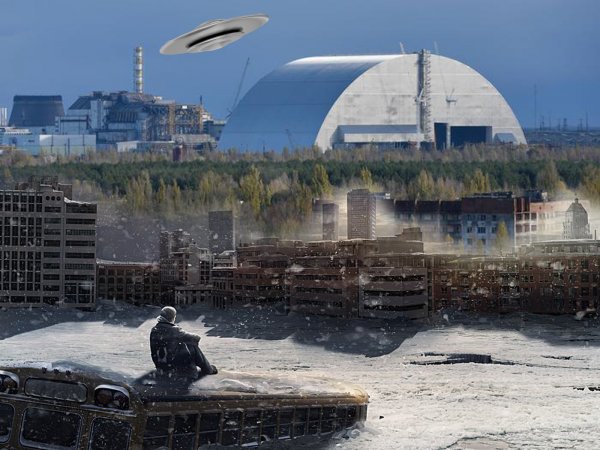 Россию ждёт «кровавая» зима: Бриллиантовый НЛО взорвал саркофаг в Чернобыле