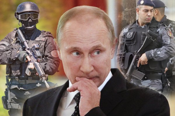 Боится своих? Почему Путина, вместо ФСО, защищает спецназ Бразилии