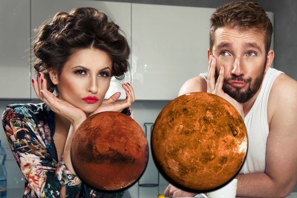 Муж и жена - Венера и Марс: Какие отношения ждут людей с этими планетами
